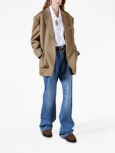 Gucci Single-Breasted Horsebit-Detail Wool Blazer