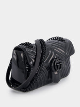 Gucci Small GG Marmont Patent-Leather Shoulder Bag