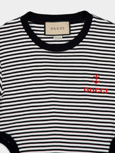 Gucci Stripe-Print T-Shirt Dress