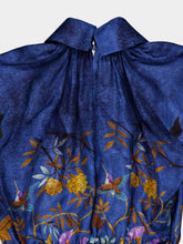 Gucci Tian Print Silk Twill Top