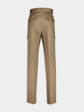 Gucci Wide-Leg Cotton Cargo Trousers