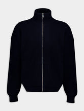 Gucci Wool Cashmere Zip Sweater