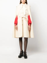 Gucci Wool Coat with Cape Sleeves