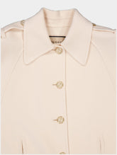 Gucci Wool Coat with Cape Sleeves