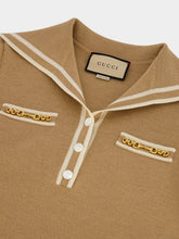 Gucci Wool Horsebit Polo Shirt