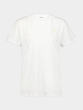 Isabel Marant Étoile Aby Embroidered Logo Cotton T-Shirt