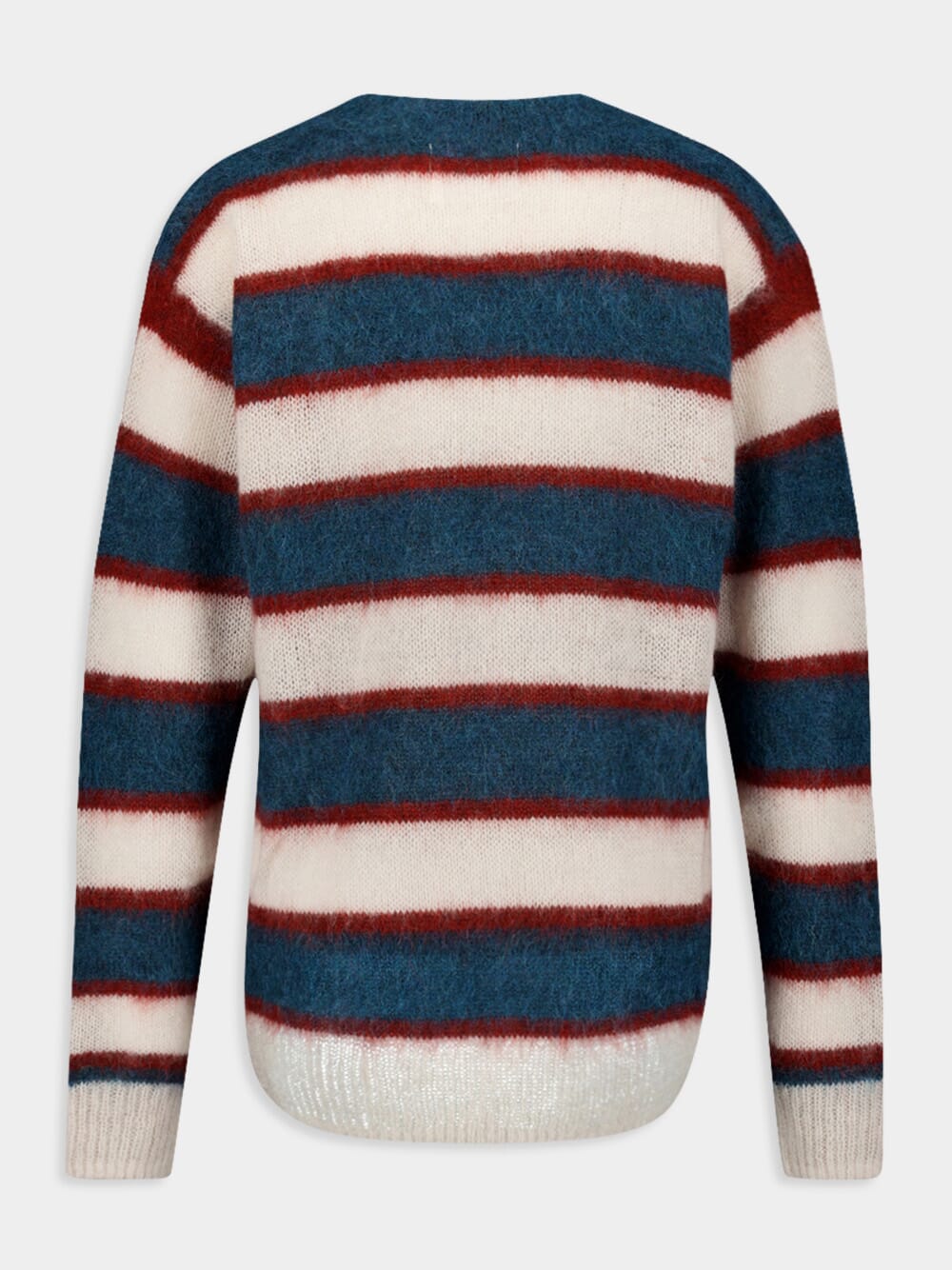 Isabel Marant ÉtoileDrussell Brushed-Effect Striped Mohair Jumper at Fashion Clinic