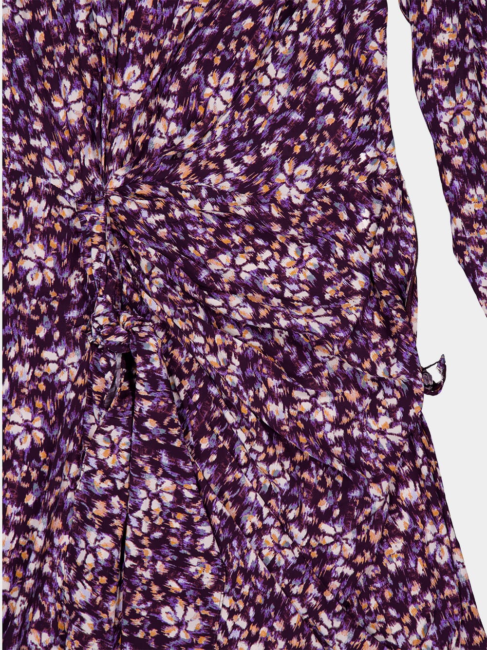 Isabel Marant ÉtoileGathered Floral-Print Minidress at Fashion Clinic