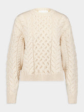 Isabel Marant Étoile Jake Cable-Knit Wool Jumper