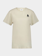 Isabel Marant Étoile Logo-Embroidered Organic Cotton T-Shirt