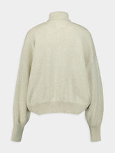 Isabel Marant Étoile Nash Roll-Neck Intarsia-Knit Logo Jumper