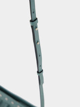 Isabel Marant Luzes Gathered Crossbody Green Leather Bag