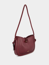 Isabel Marant Vigo Leather Shoulder Burgundy Bag