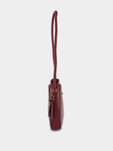 Isabel Marant Vigo Leather Shoulder Burgundy Bag