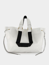 Isabel Marant Wardy Crinkle-Effect Leather Tote Bag