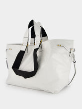 Isabel Marant Wardy Crinkle-Effect Leather Tote Bag