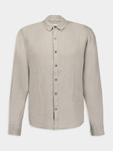 James Perse Classic Linen Beige Shirt