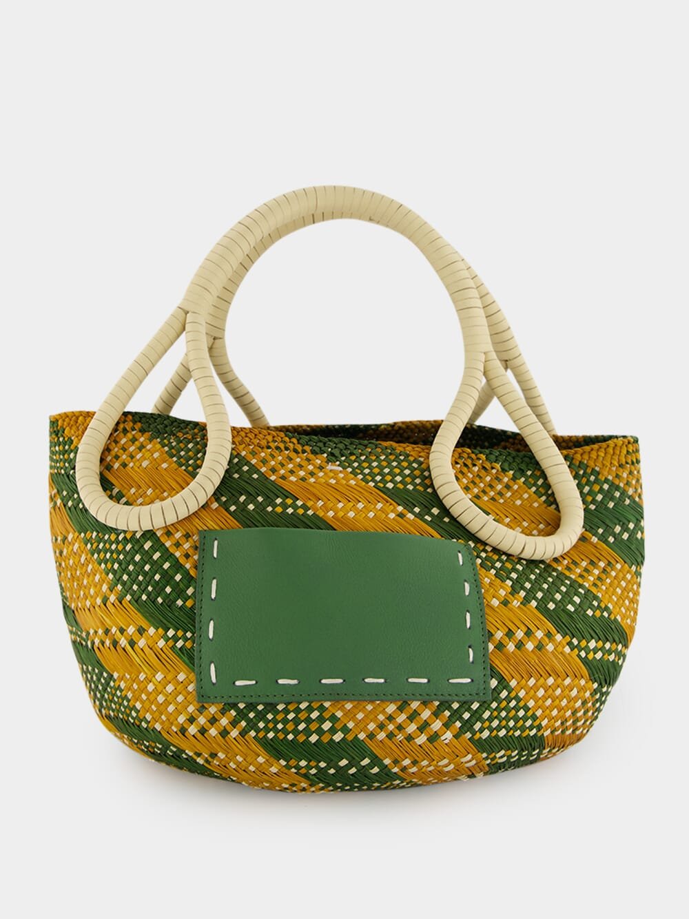 Johanna OrtizLitoral Salvage Green Tote Bag at Fashion Clinic