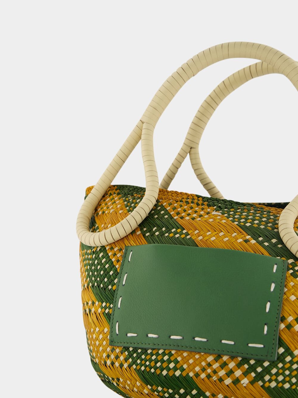 Johanna OrtizLitoral Salvage Green Tote Bag at Fashion Clinic