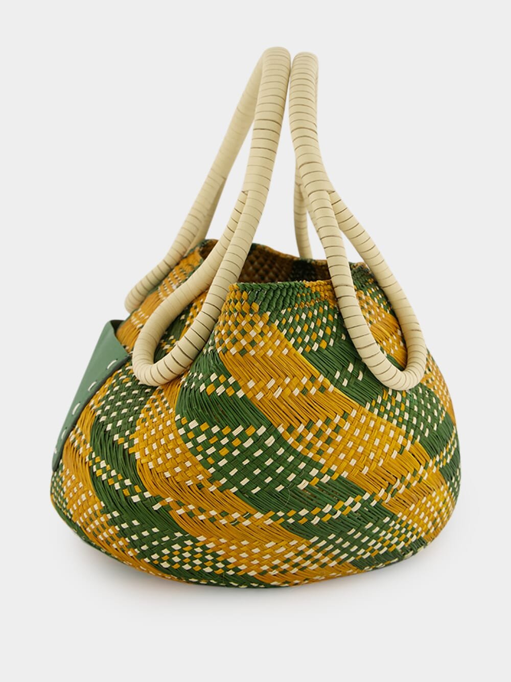 Johanna OrtizLitoral Salvage Green Tote Bag at Fashion Clinic