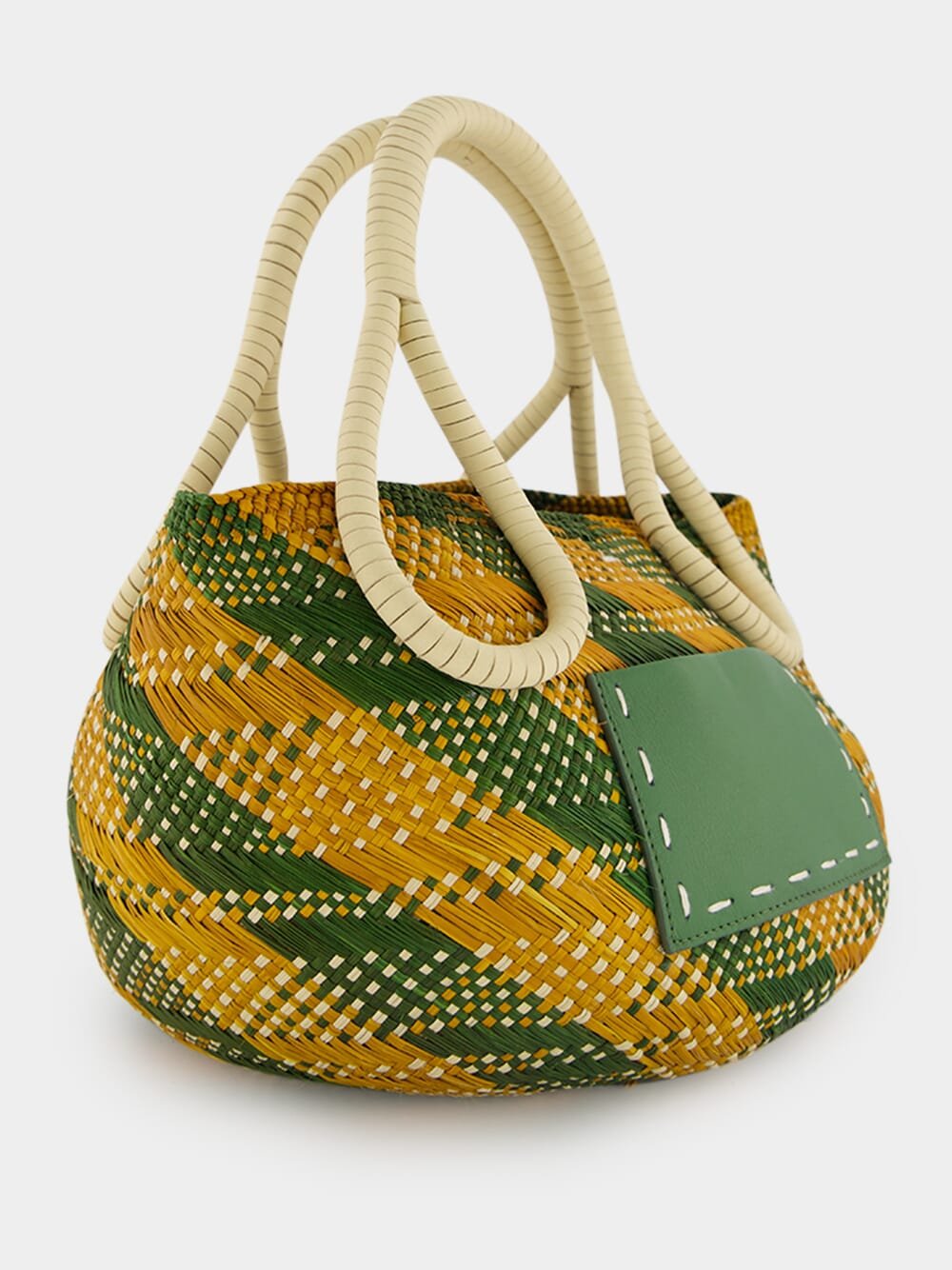 Johanna OrtizLitoral Salvage Green Tote Bag at Fashion Clinic