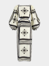 Johanna Ortiz Sachamama Linen Midi Dress