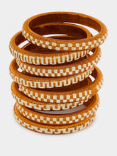 Johanna Ortiz Tocapu Geometry Brown Bracelets