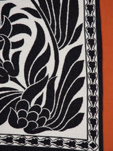 La DoubleJ Mix Tiles Black Wool Poncho