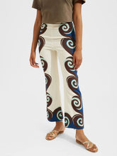 La DoubleJ Stretch Geometric-Print Trousers
