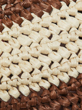 La DoubleJ Veneziana Striped Raffia Ballerina Shoes