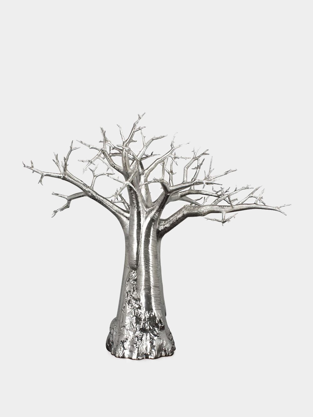 Leitão & IrmãoChiseled Silver Baobab Tree at Fashion Clinic