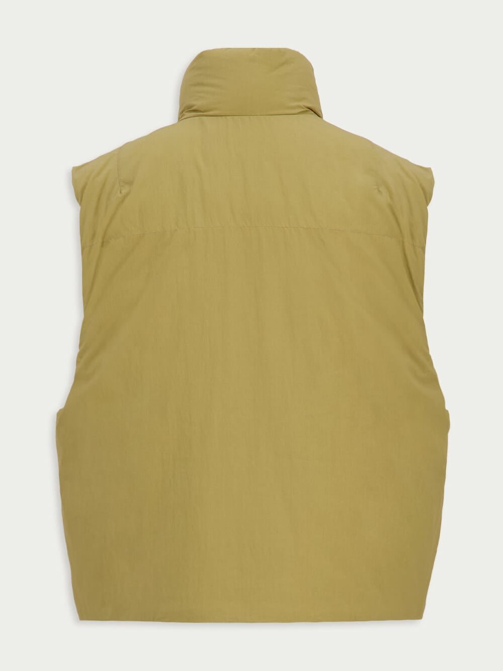 LemairePuffer Gilet Ochre Khaki at Fashion Clinic