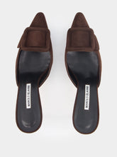 Manolo Blahnik 70mm Buckle-Detail Pointed Mules