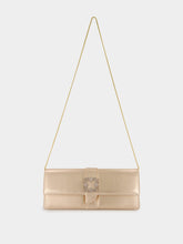 Manolo Blahnik Caprilong Buckle Clutch