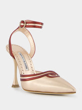 Manolo Blahnik Chonga 105mm Leather Pumps