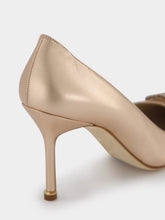 Manolo Blahnik Hangisi 90mm Leather Pumps