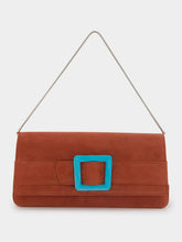 Manolo Blahnik Maygot Buckle Clutch