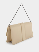 Manolo Blahnik Satin Jewel Buckle Clutch