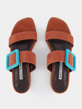 Manolo Blahnik Titubaflatbi Flat Sandals