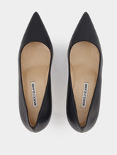 Manolo Blahnik Tora 70mm Leather Pumps