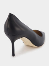 Manolo Blahnik Tora 70mm Leather Pumps