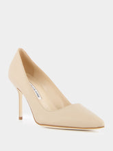 Manolo Blahnik Tora 90mm Leather Pumps