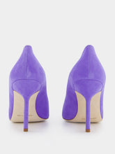 Manolo Blahnik Tora 90mm Suede Pumps