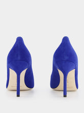 Manolo Blahnik Tora 90mm Suede Pumps