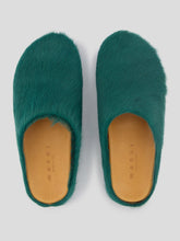 Marni Calf Hair Slippers