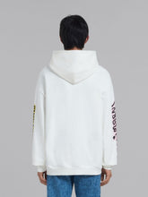 Marni Cotton Hoodie With Graffiti Prints