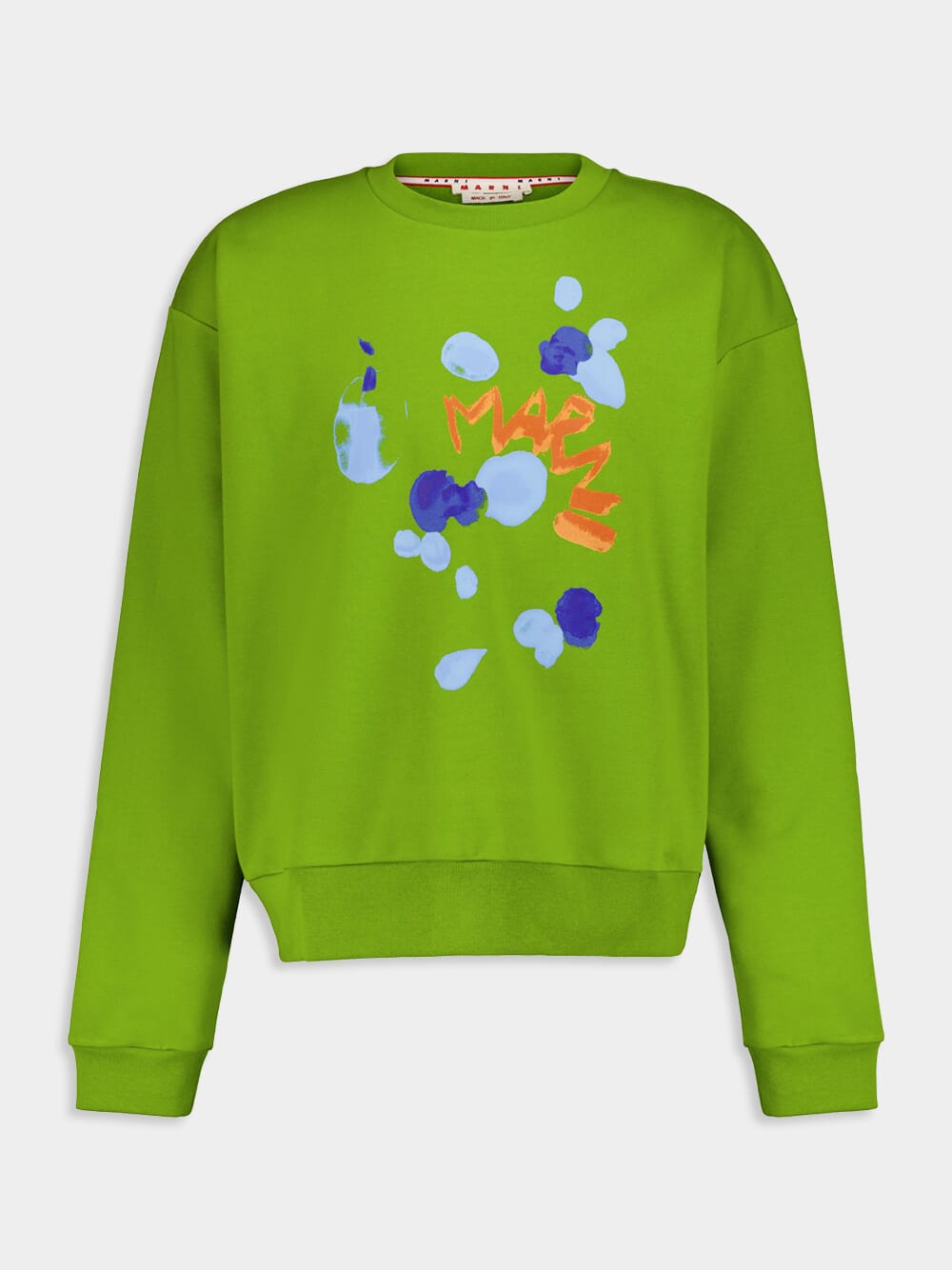 MarniGraphic Print Organic-Cotton Sweatshirt at Fashion Clinic