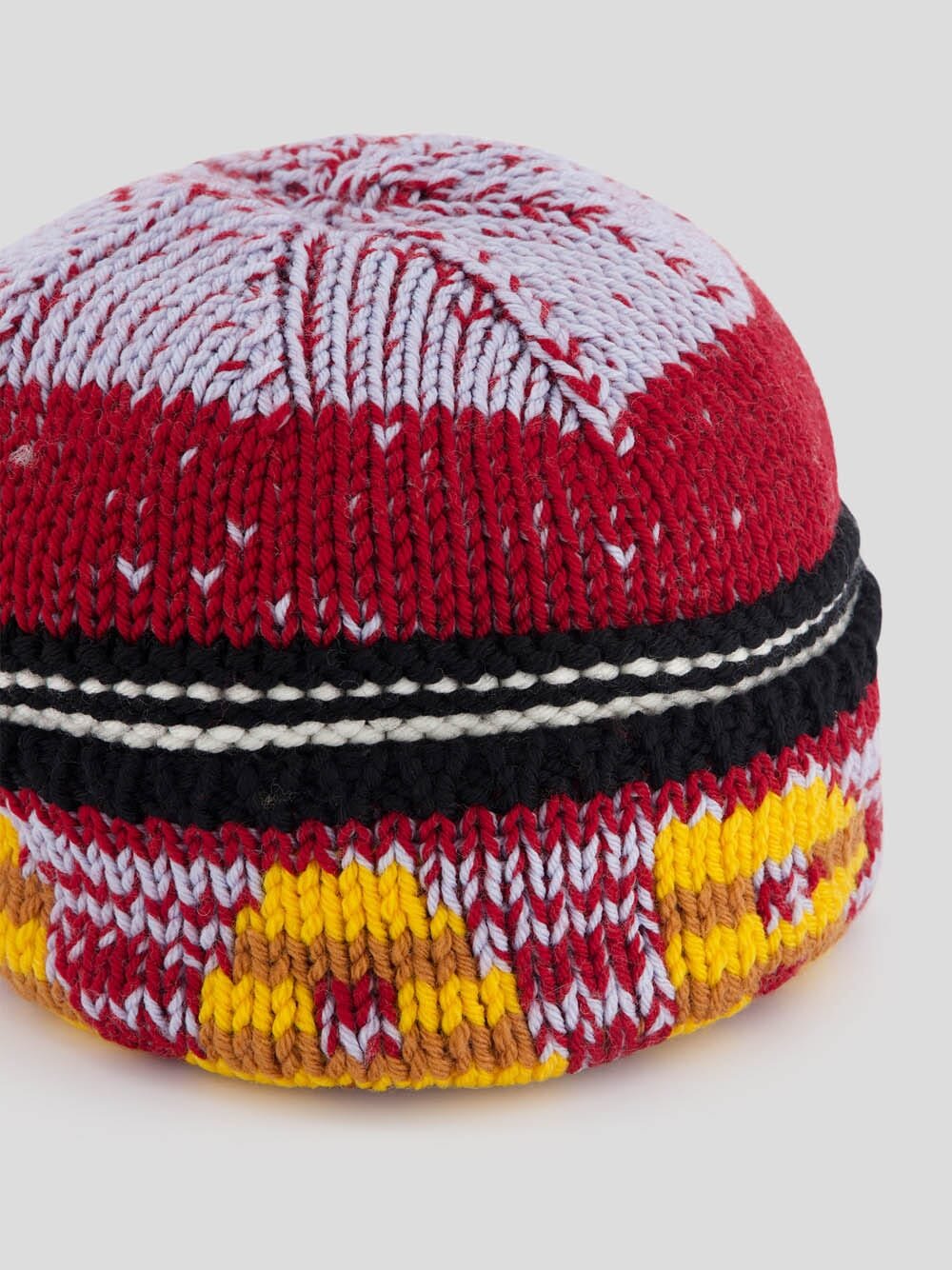 MarniIntarsia-Knit Logo Beanie at Fashion Clinic