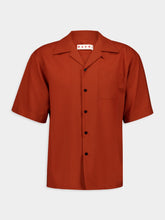 Marni Tropical Wool Bowling Shirt