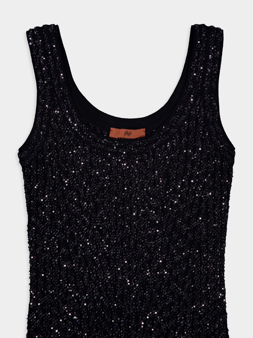 MissoniSequin-Embellished Ribbed Tank Top at Fashion Clinic